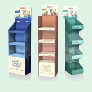 Paper Display Shelves